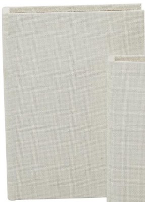 9" x 12' White Wooden Book Box