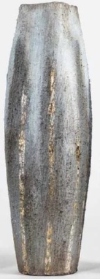 21" Dolphin Fin Ceramic Vase