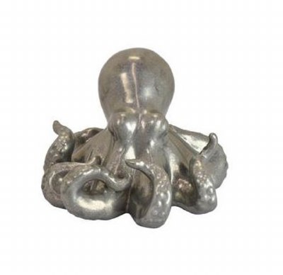 7" Silver Octopus