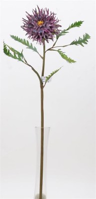 24" Faux Purple Nodding Thistle