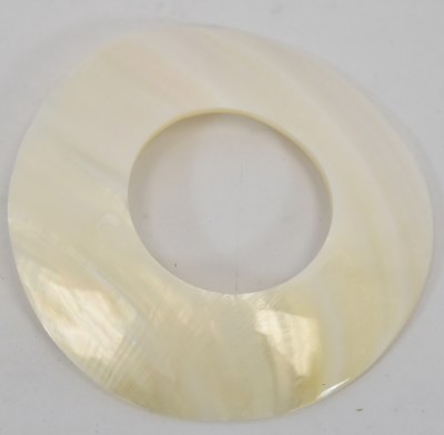 3.25" Round Mother of Pearl Napkin Ring