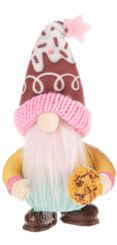 4" Gnome Holding a Cookie