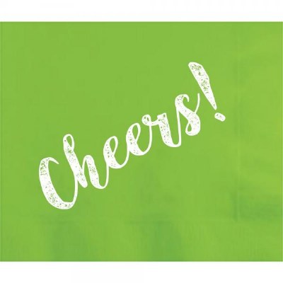 5" Square Cheers Beverage Napkin