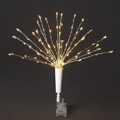 11" LED Warm White Electric Burst Tree Topper