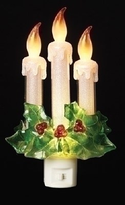 8" Three Candle Nightlight