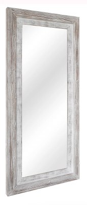 68" x 30" Whitewash Mirror