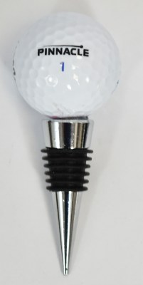 Gold Ball Bottle Stopper