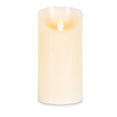 3" x 6" LED Bisque Foreverglow 3D Wick Candle