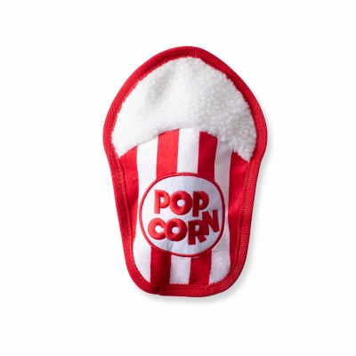 10" Red Popcorn Dog Toy