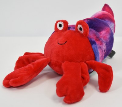 10" Hermit Crab Dog Toy