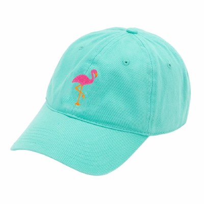 Mint Cap With a Flamingo