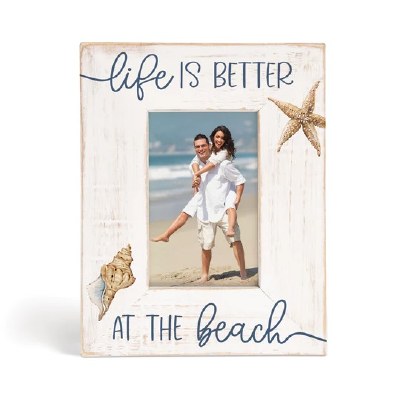 4" x 6" "Life is Better at the Beach" Photo Frame