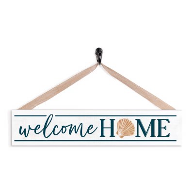 4" x 17" "Welcome Home" Wall Plaque