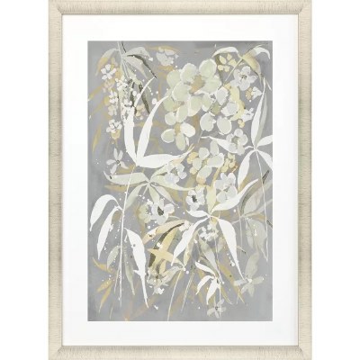 46" x 34" Wild Botanicals 2 Gold Framed Print