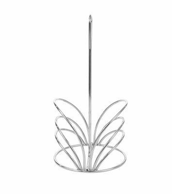 13" Silver Arch Paper Towel Holder