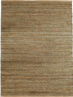 5' x 8' Smoke Green Natural Fiber Rug