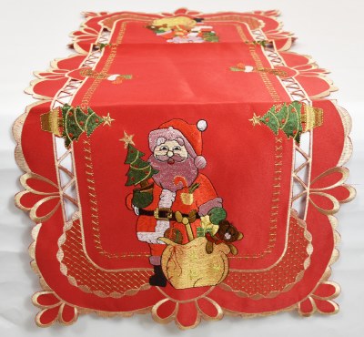 36" Red Santa Table Runner