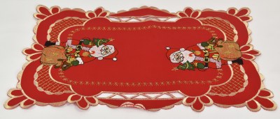 12" x 18" Red Santa Placemat