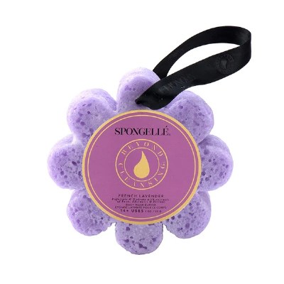 Purple French Lavander Body Wash Infused Sponge