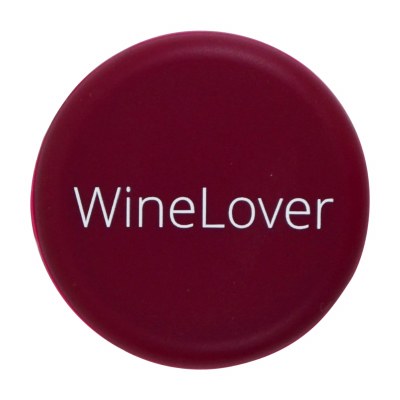 "WineLover" Silicone Bottle Cap