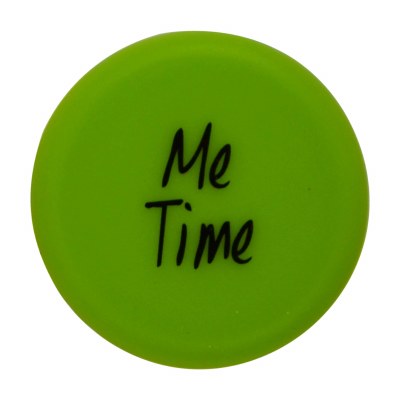 "Me Time" Silicone Bottle Cap