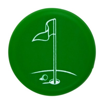 Golf Flag at the Hole Silicone Bottle Cap