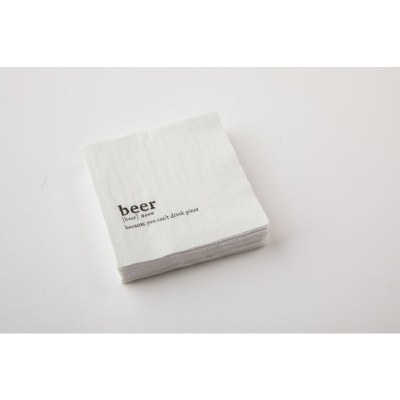 Beer Beverage Napkin