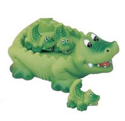 Set of Four Alligator Bath Toys