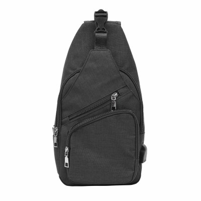 12" Black Anti-Theft Regular Size Day Pack