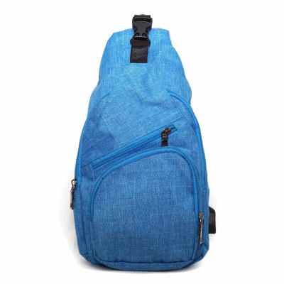 14" Light Blue Anti-Theft Large Day Pack