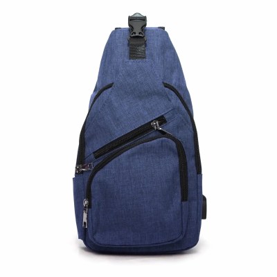 14" Navy Anti-Theft Large Day Pack