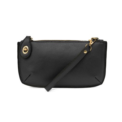 10" Black Crossbody Wristlet