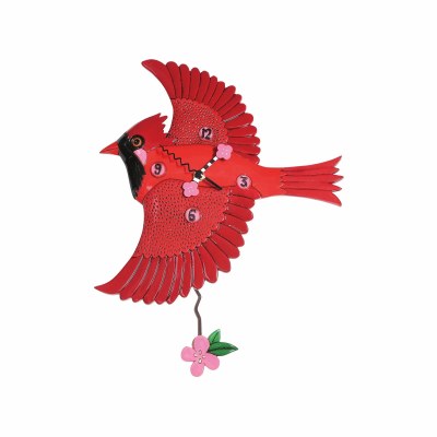 12" Cardinal Wall Clock