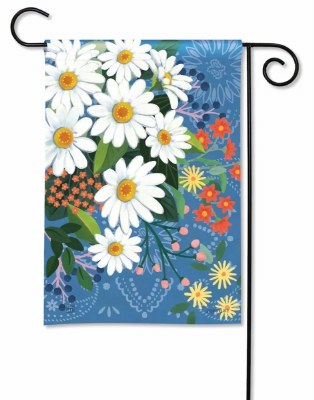 18" x 13" Bandana Daisies Mini Garden Flag