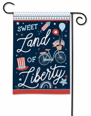 18" x 13" "Sweet Land of Liberty" Mini Garden Flag