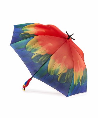 23" Red Parrot Umbrella