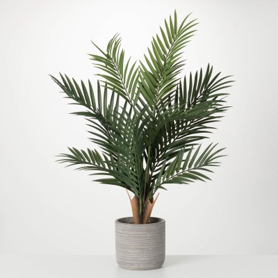 37" Faux Potted Majestic Palm Tree