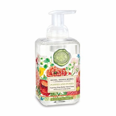 17.8 Oz Poppies and Posies Fragrance Foamer Hand Soap