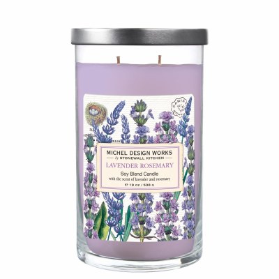 19 Oz Lavander Rosemary Fragrance Jar Candle