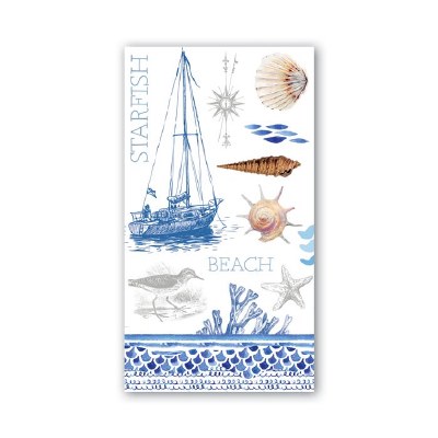 8" x 5" The Shore Guest Towels
