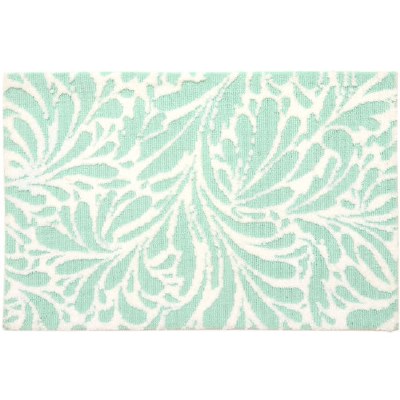 21" x 33" Green Acanthus Rug