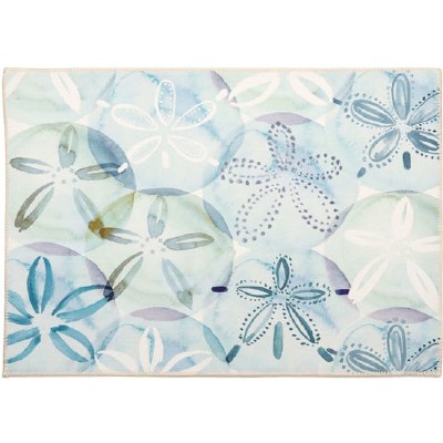 22" x 32" Mosaic Sand Dollar Rug