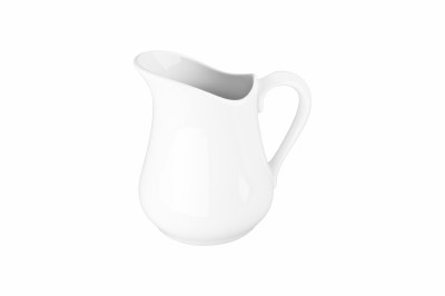 1 Quart White Ceramic Pitcher