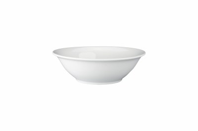 7" Round White Ceramic Soup Bowl