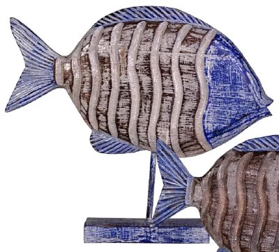 15" Streamline Fish Statue