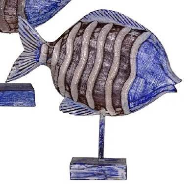 12" Streamline Fish Statue