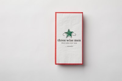 8" x 4" Three Wise Men Guest Towels