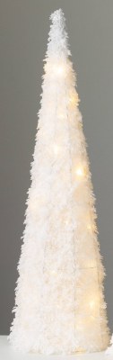 32" LED White Cone Chirstmas Tree