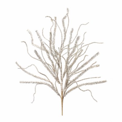 30" Faux Champagne Pine Twig Branch