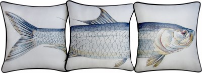 Set of Three 16" Decorative Tarpon Pillows